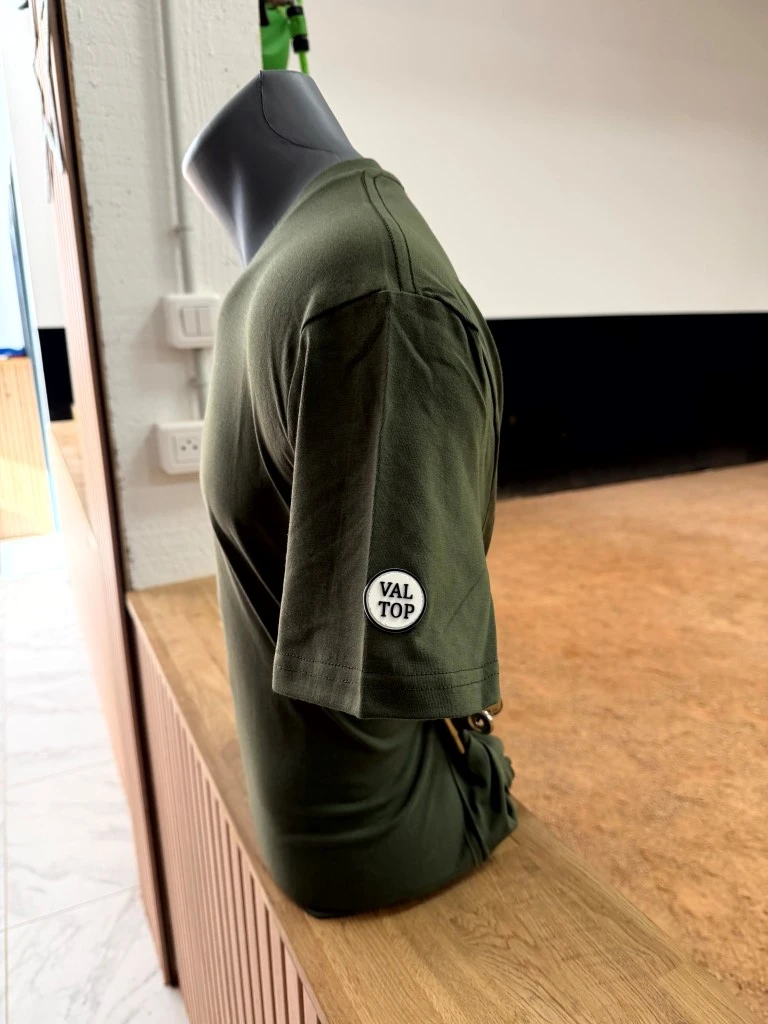 T-shirt Valtop kaki