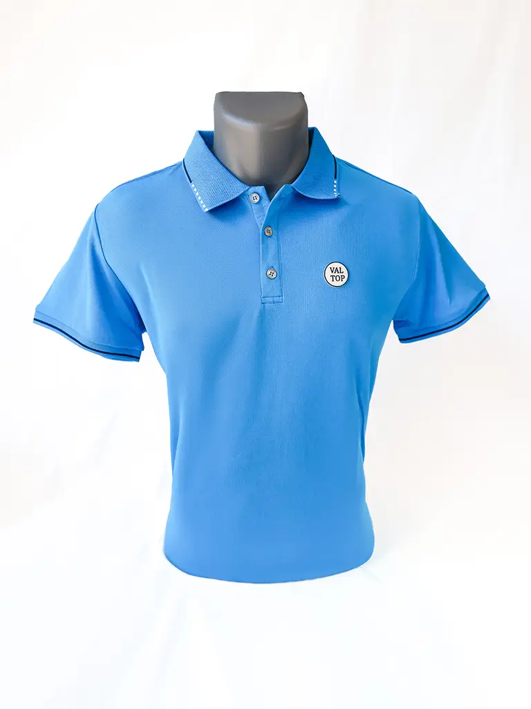 Polo Valtop bleu ciel