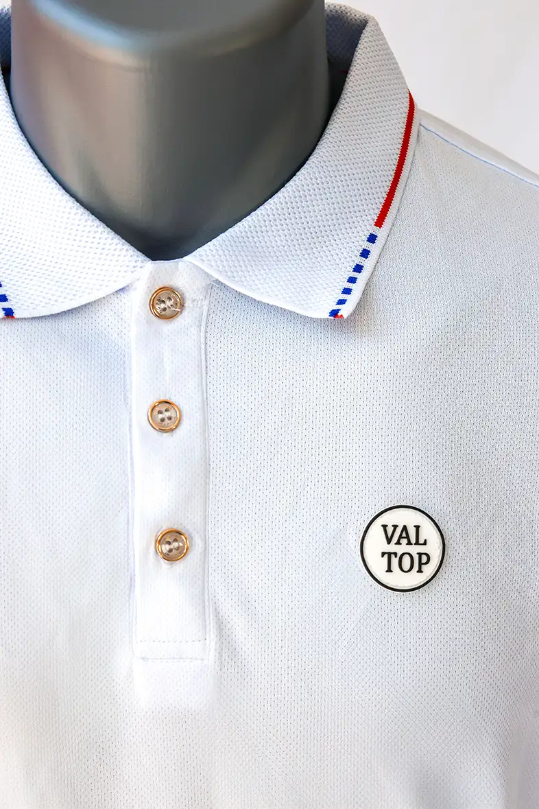 Polo Valtop blanc