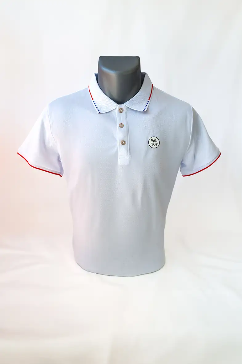 Polo Valtop blanc